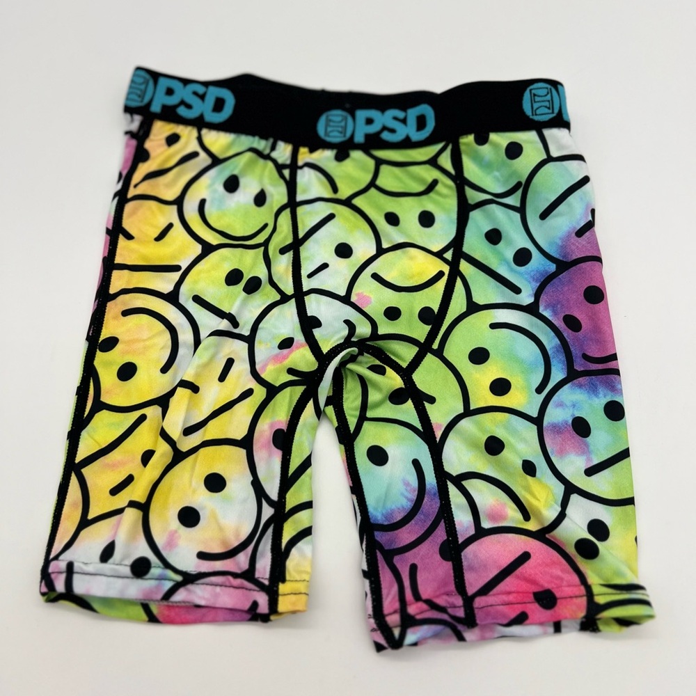 PSD Boys Smiley Faces Boxer Brief  Youth Size M